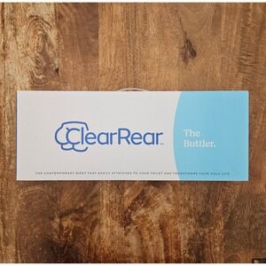 Clear Rear The Buttler Bidet Attachment For Toilet Self-Cleaning Dual Nozzle